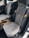 Накидки на сидения Double Romb алькантара комплект - 4